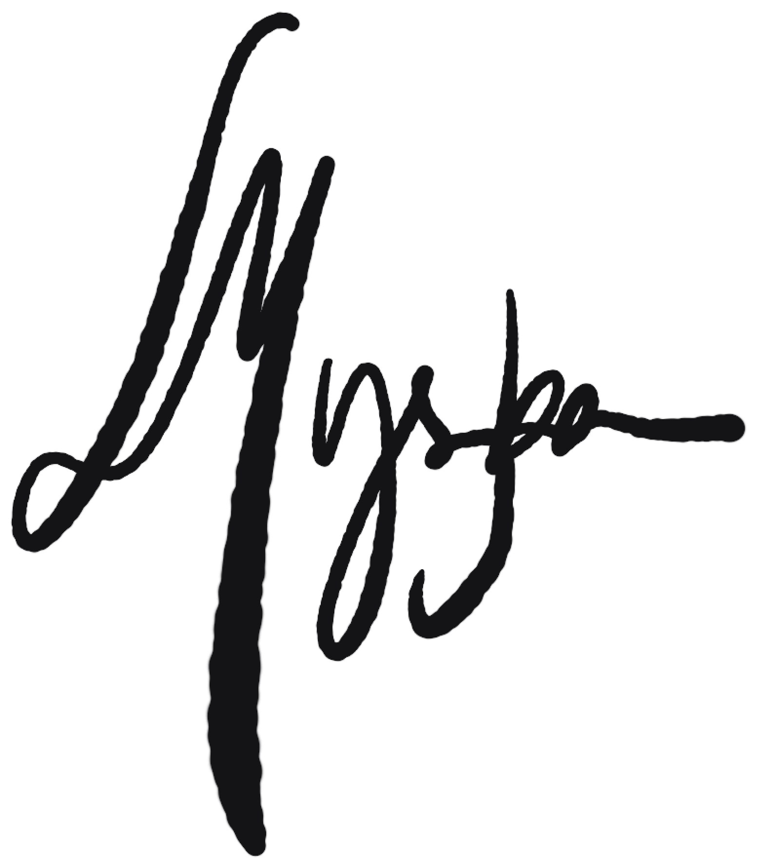 Signature de Lionel Myszka